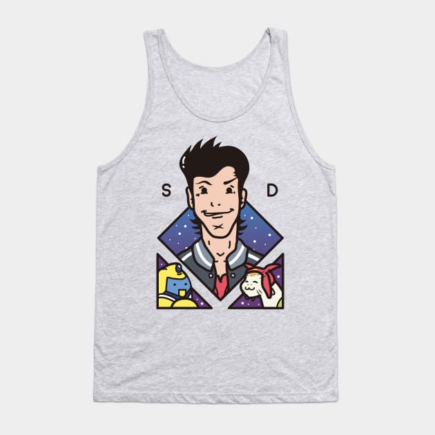 Dandy and Friends- Space Dandy Tank Top by Pajamamas